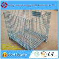 2015 Hot Sale Durable Stacking Wire Mesh Storage Cage for Warehouse